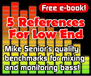 Free '5 References For Low End' E-book!