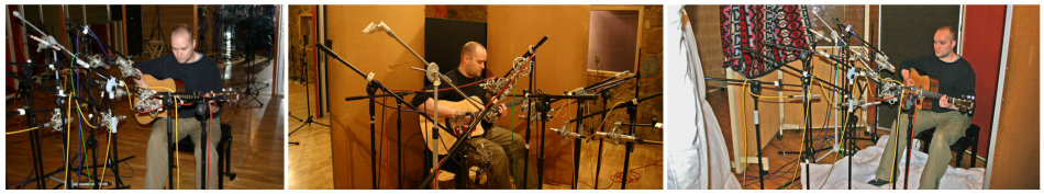 Acoustic guitar multimic setup 1: acoustic environments