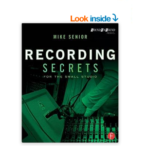 Recording Secrets For The Small Studio book cover image