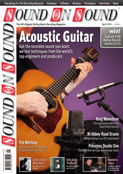 Recording Acoustic Guitar (Sound On Sound magazine cover feature)