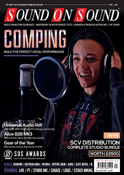 Vocal Comping & Editing (Sound On Sound magazine cover feature)